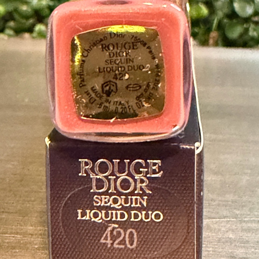 420- Pink star-Dior Rouge Liquid Duo Gloss - Limited Edition - Picture 2 of 6